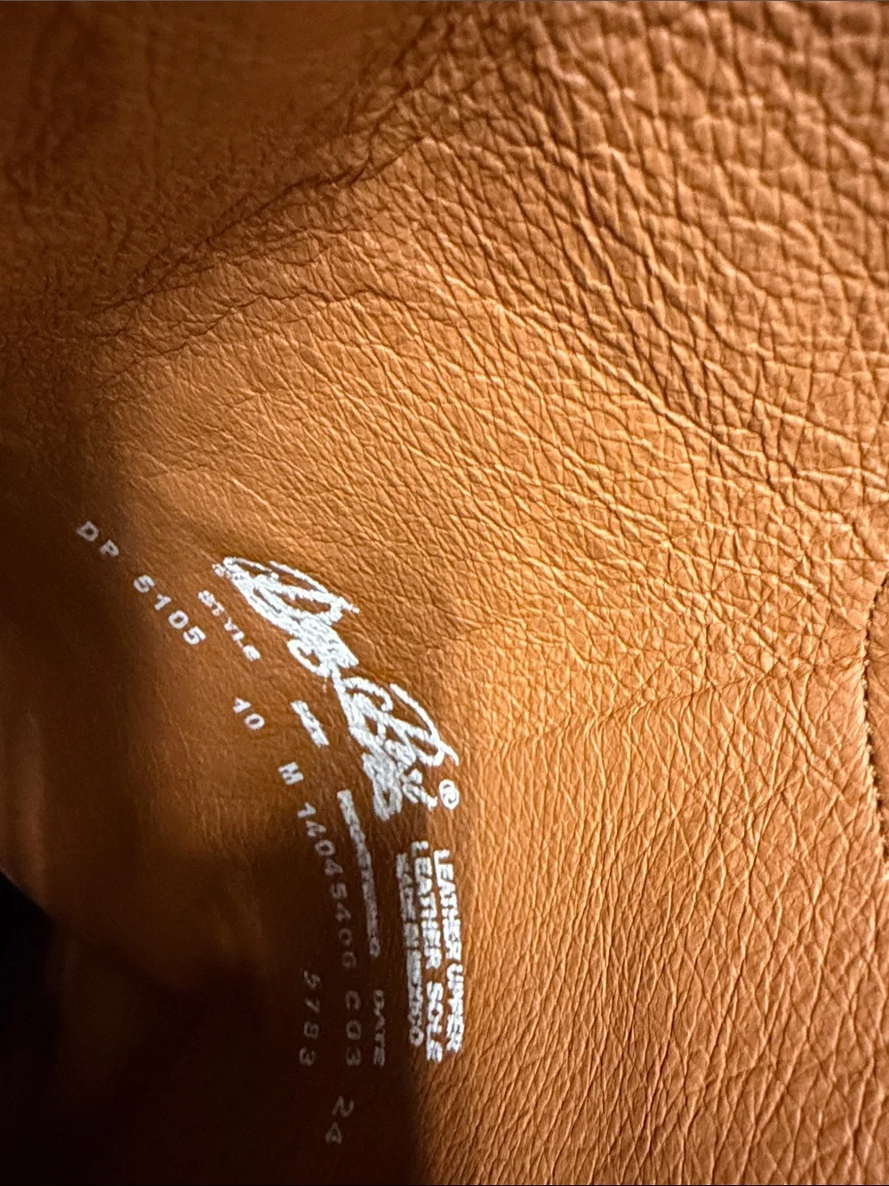 dingo Tan Leather Cowboy Boots